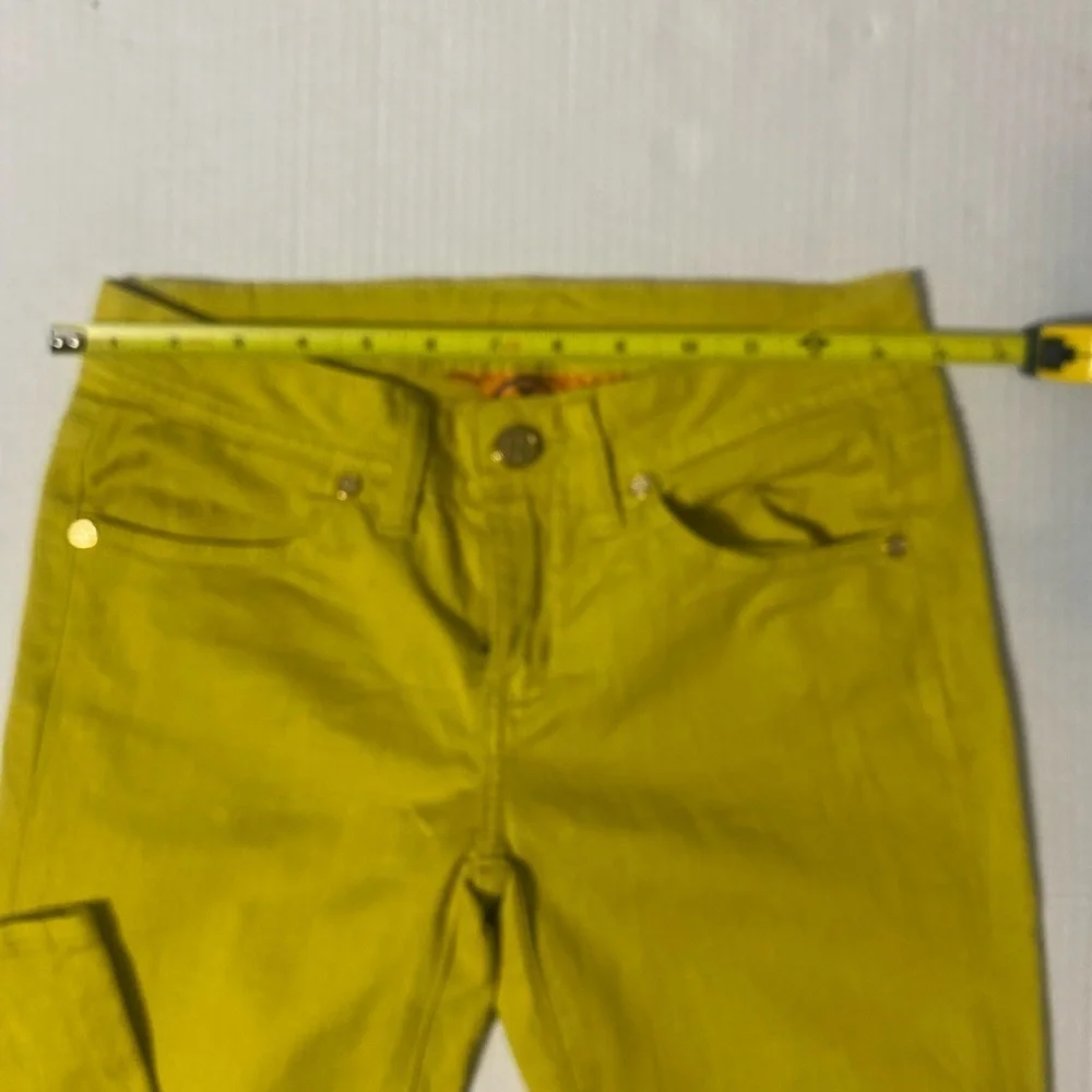 Tory Burch Women's Lime Straight Leg Jeans